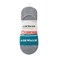 Airwalk Ladies 4pk Shoe Liner Socks