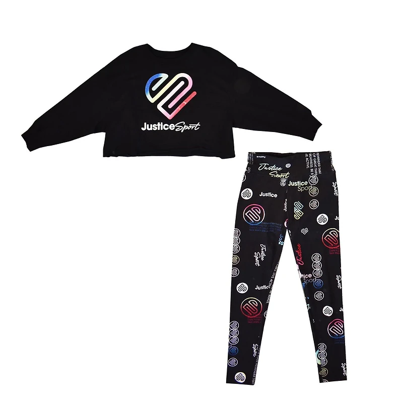 Ensemble de panneaux de sport 2 pièces pour filles Justice