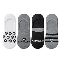 Airwalk 4 paires Invisible - Femme