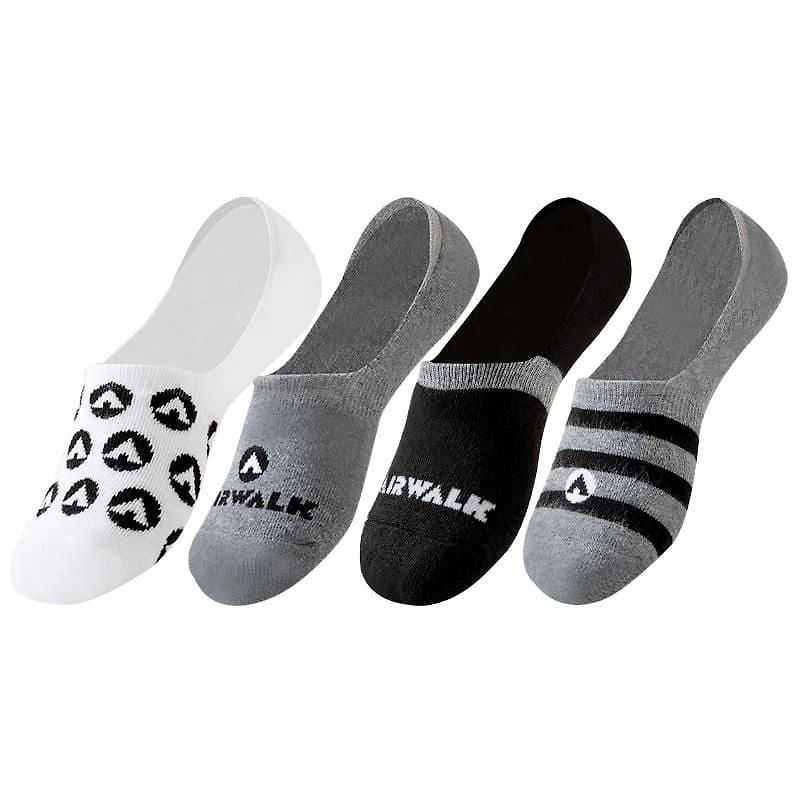 Airwalk 4 paires Invisible - Femme