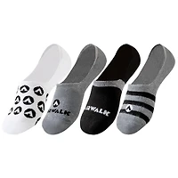 Airwalk 4 paires Invisible - Femme