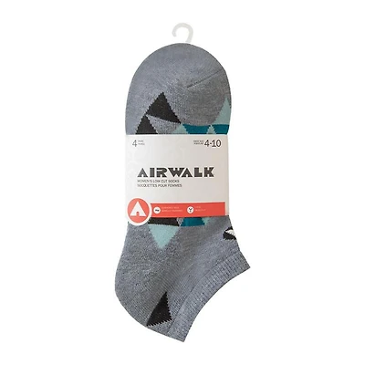 Airwalk 4 paires socquettes - Femme
