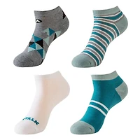 Airwalk 4 paires socquettes - Femme