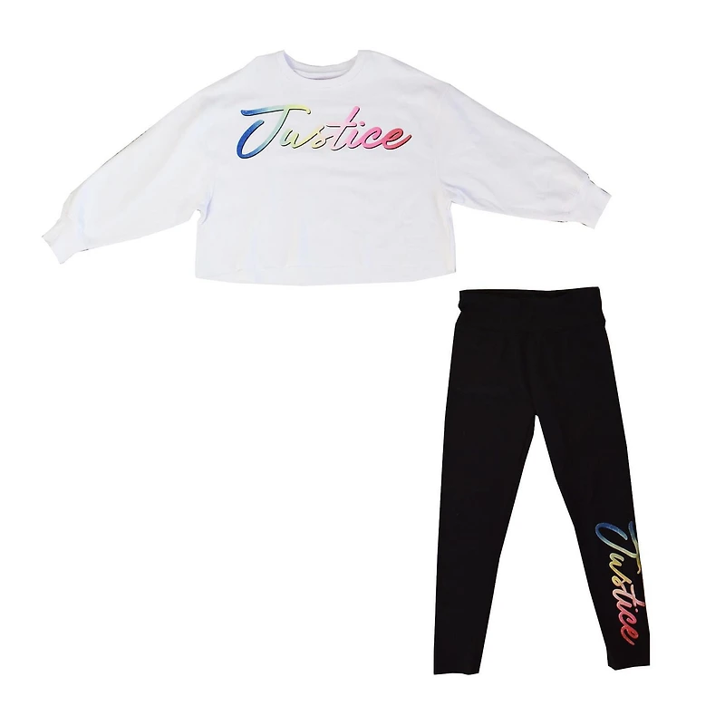 Ensemble Signature 2 pièces pour filles Justice