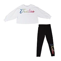 Ensemble Signature 2 pièces pour filles Justice