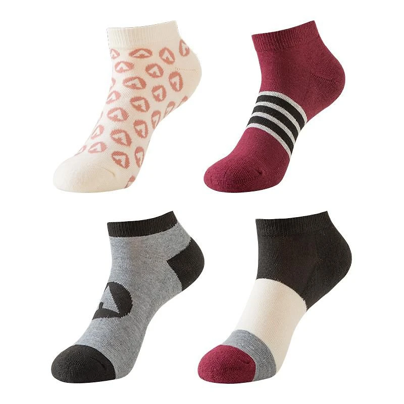 Airwalk Ladies 4pk Low Cut Socks