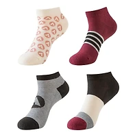 Airwalk Ladies 4pk Low Cut Socks