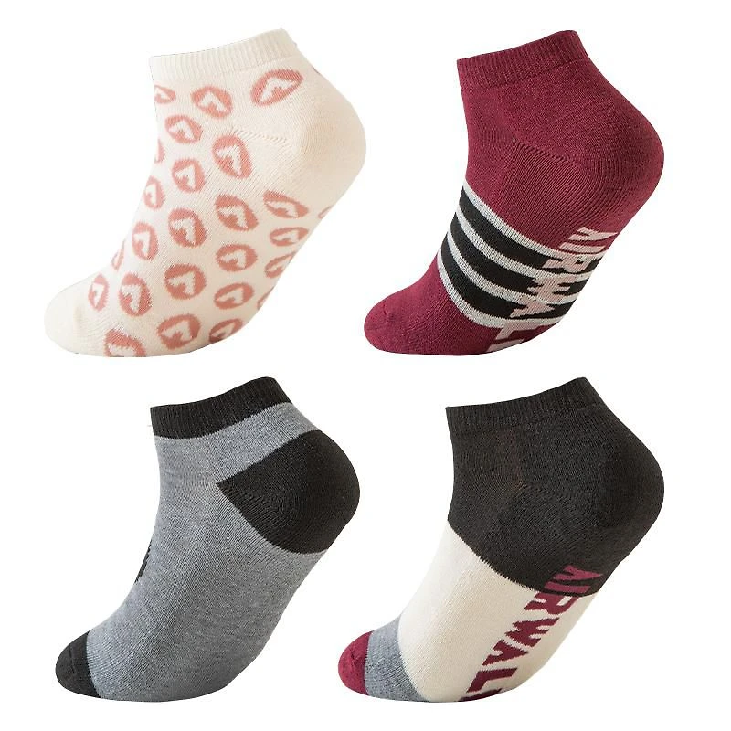 Airwalk Ladies 4pk Low Cut Socks