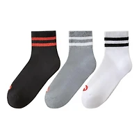 Airwalk Ladies 3pk Mid Crew Socks