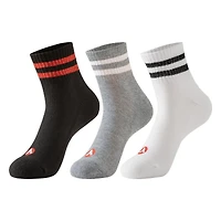 Airwalk Ladies 3pk Mid Crew Socks