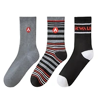 Airwalk 3 paires chaussettes regulieres - Femme