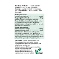 Jamieson Vitamin C 500 mg Caplets, 100+20 caplets