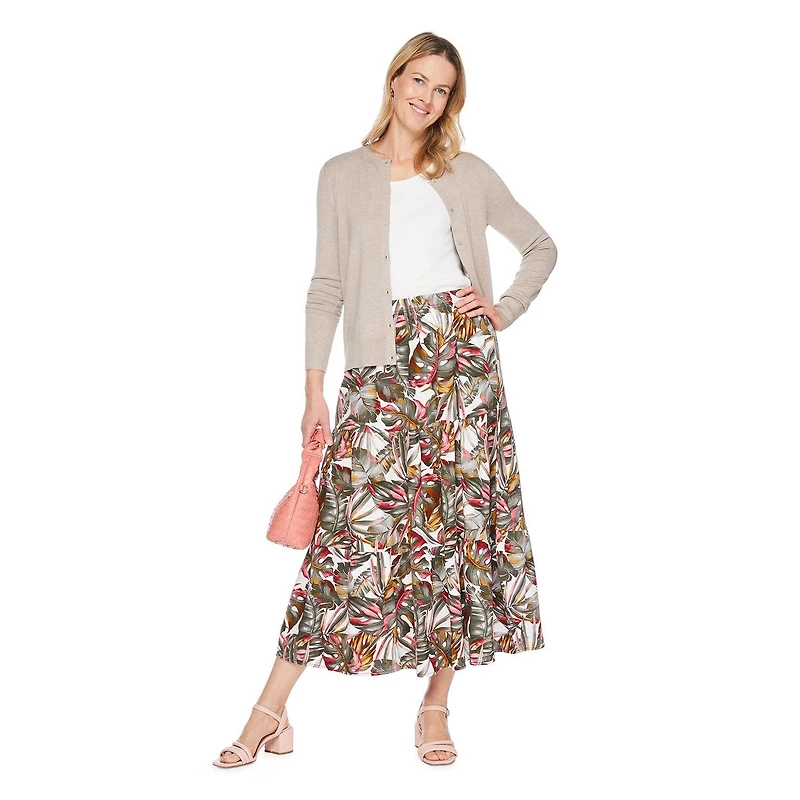 Iyla Women's Linen Skirt, Sizes XS-XXL