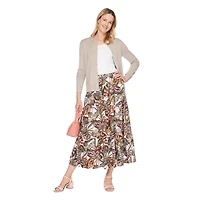 Iyla Women's Linen Skirt, Sizes XS-XXL