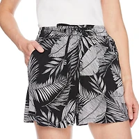 Short en mélange de lin Iyla pour femmes