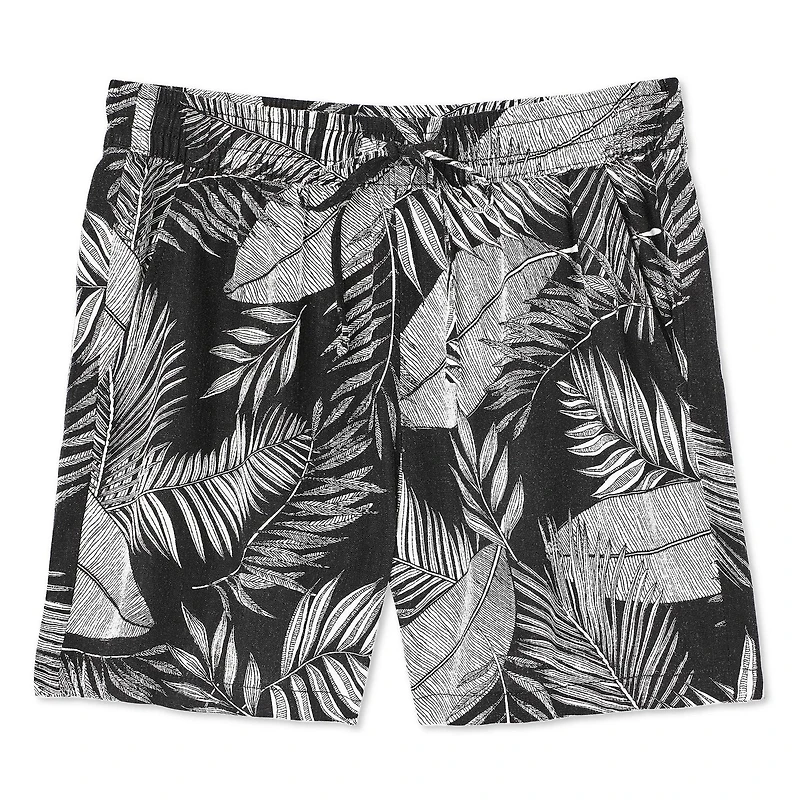 Short en mélange de lin Iyla pour femmes