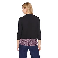 Iyla Women's Elbow Sleeve Knit Shrug