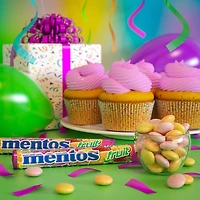 Mentos Chewy Mint Candy Roll, Fruit, Party, 1.32 ounces, 14 Pieces, Mentos Chewy Fruit Rolls