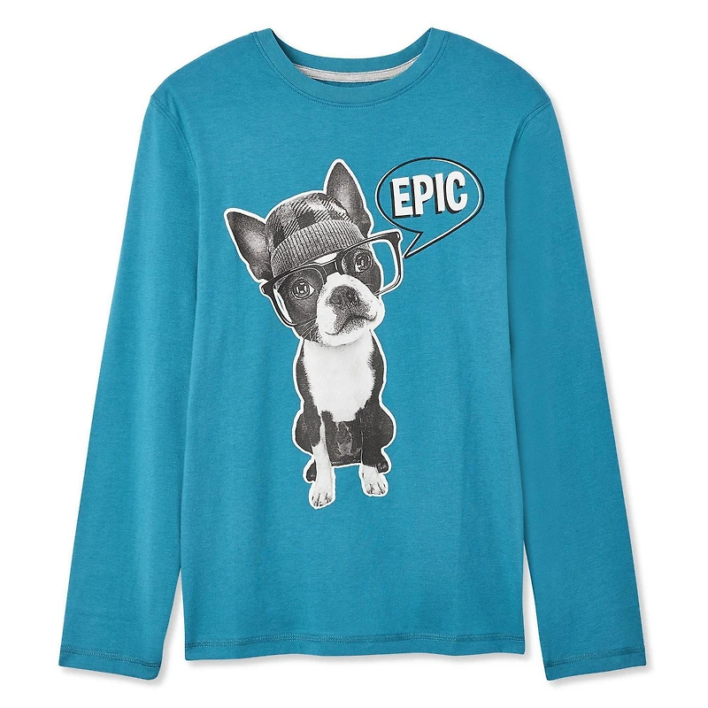 George Boys' Long Sleeve Graphic Tee