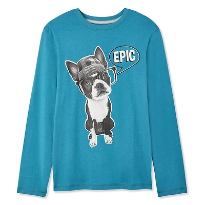 George Boys' Long Sleeve Graphic Tee
