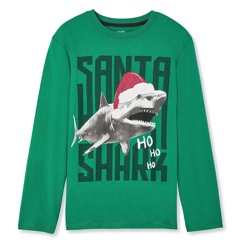 George Boys' Long Sleeve Graphic Tee