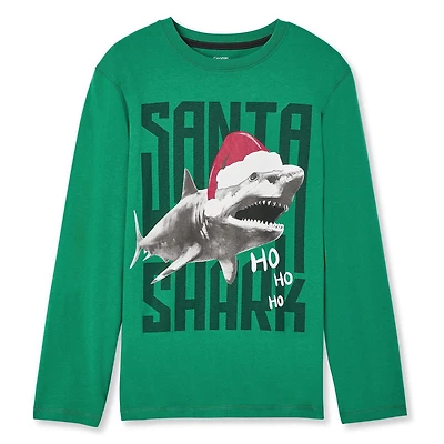 George Boys' Long Sleeve Graphic Tee