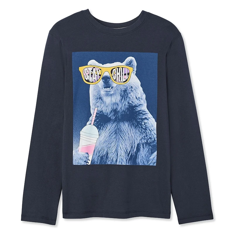 George Boys' Long Sleeve Graphic Tee