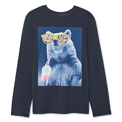 George Boys' Long Sleeve Graphic Tee