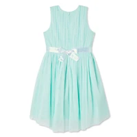 George Girls' Layered Mesh Dress