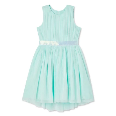 Robe en maille étagée George pour filles