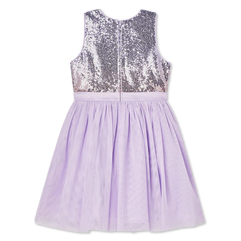 Robe en maille à paillettes George pour filles