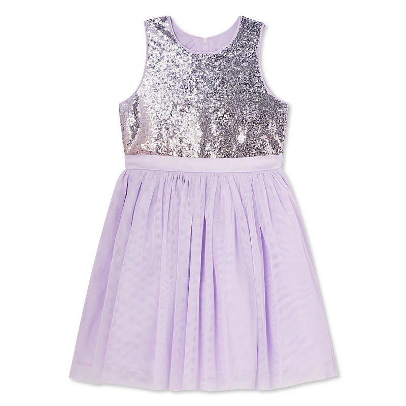 Robe en maille à paillettes George pour filles