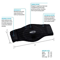 Male Back Belt Small