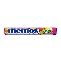 Mentos Chewy Mint Candy Roll, Fruit, Party, 1.32 ounces, 14 Pieces, Mentos Chewy Fruit Rolls