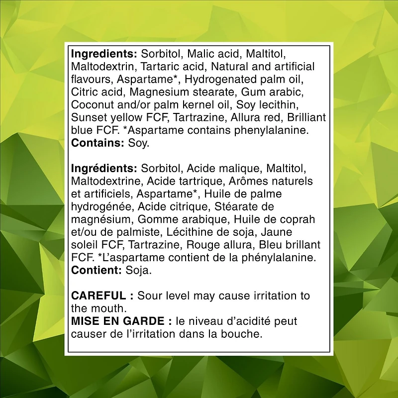 Menthes à saveur de fruits ICE BREAKERS sures, 43 g 42 g