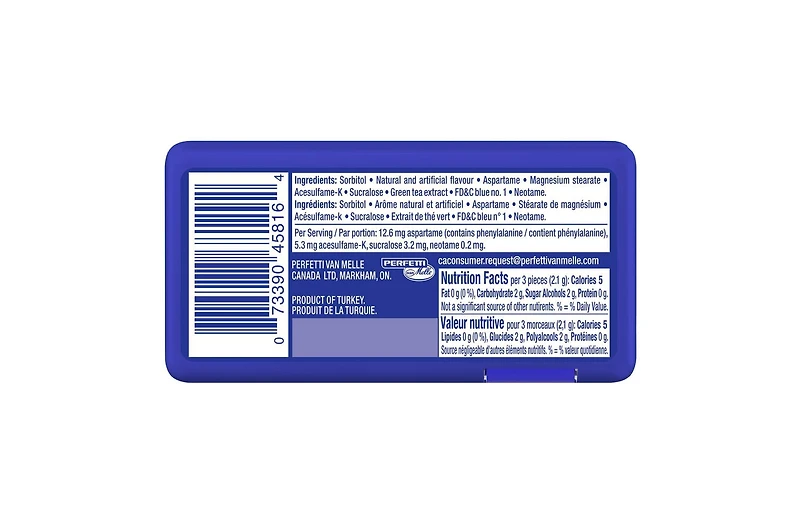 Mentos Clean Breath, Peppermint Mints Pack, 30 Pieces