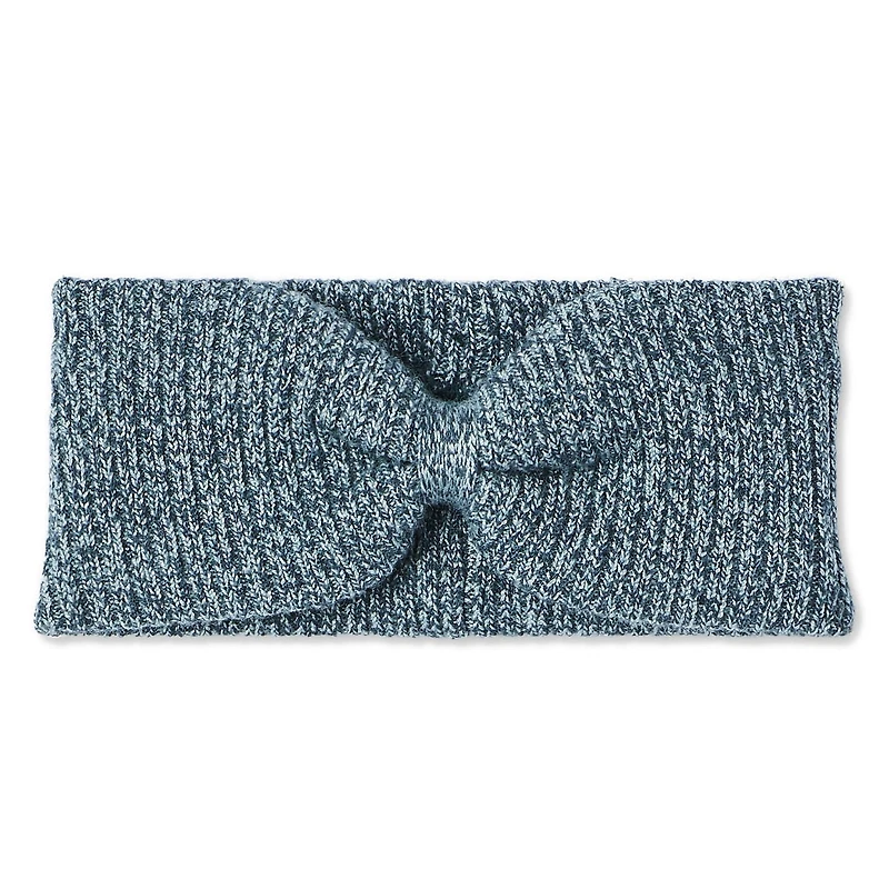 George Women's Two-Tone Rib Knit Headband
