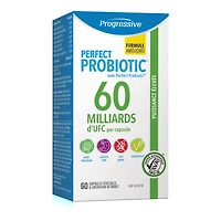 Progressive Probiotique parfait 60 milliards d'UFC , 60 capsules
