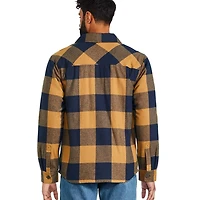 George Men's Flannel Shirt Jacket