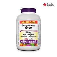 Citrate de Magnésium Forte absorption 150 Mg