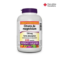 Citrate de Magnésium Forte absorption 150 Mg