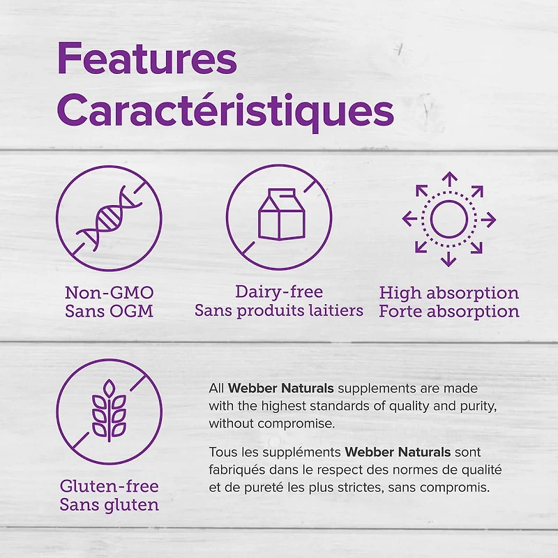 Webber Naturals Magnesium Citrate High Absorption 150 Mg