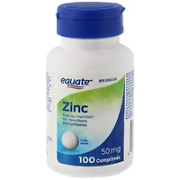 Equate Zinc, 50 mg, 100 Tablets