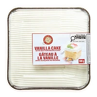 Gala Bakery Vanilla Cake With Buttercream Icing