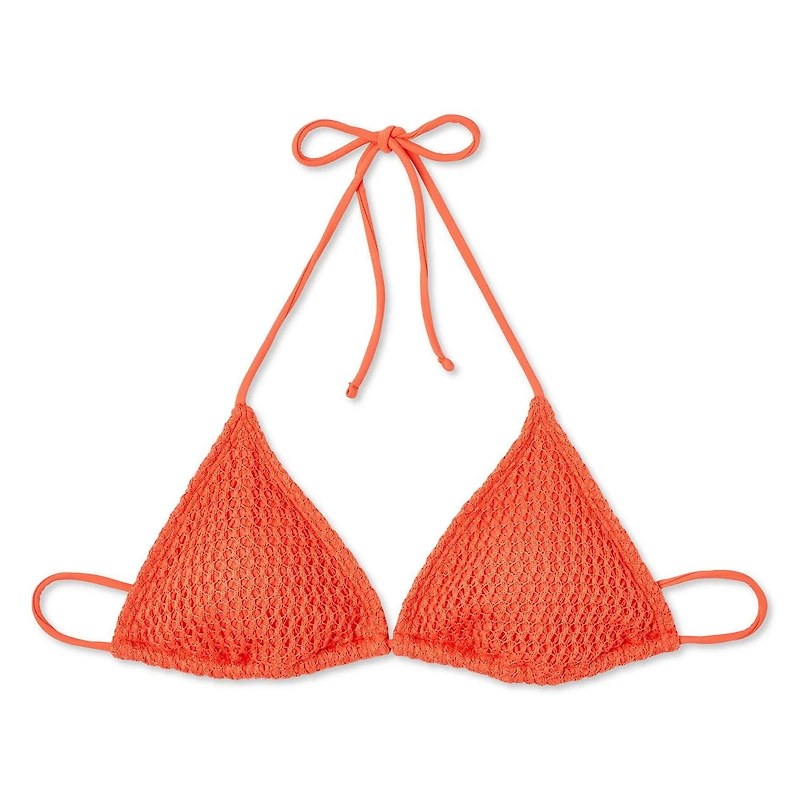 Haut de bikini avec nouettes No Boundaries pour femmes