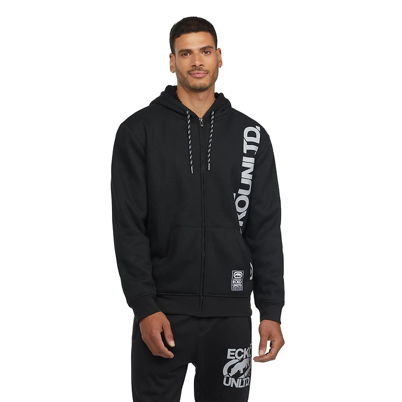 Sweat à capuche zippé Ecko pour homme