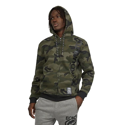 Sweat à capuche zippé Ecko pour homme