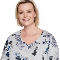 Iyla Women's Plus Side Ruched Top