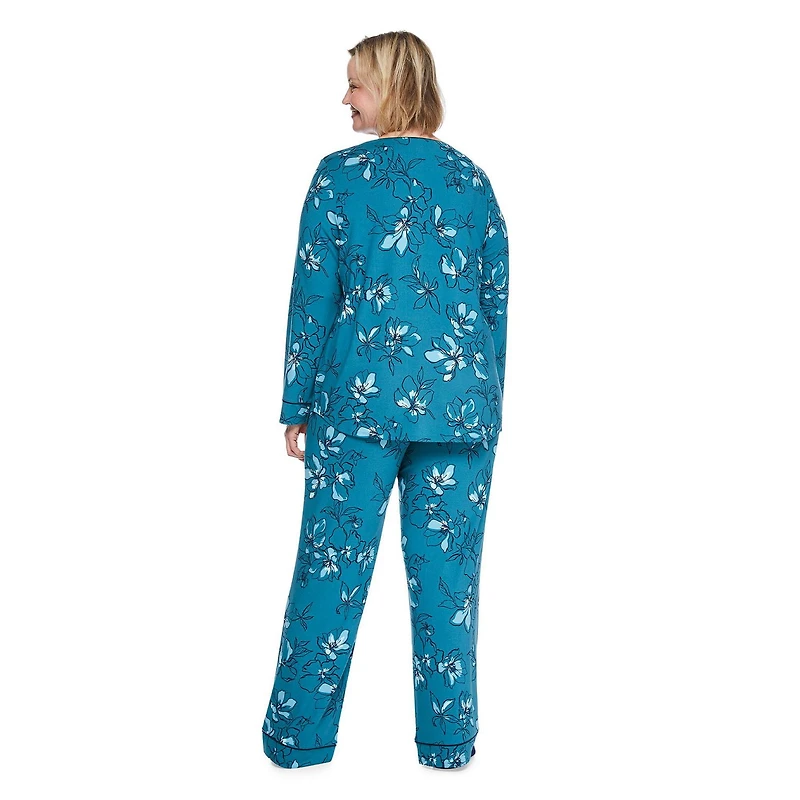 Iyla Women's Plus Pajama 2-Piece Set