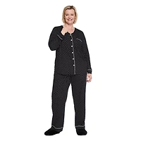 Pyjama 2 pièces Iyla Plus pour femmes Tailles 1X-4X